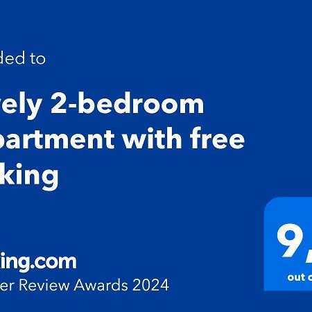Lovely 2-Bedroom Appartment With Free Parking Dobrova Экстерьер фото